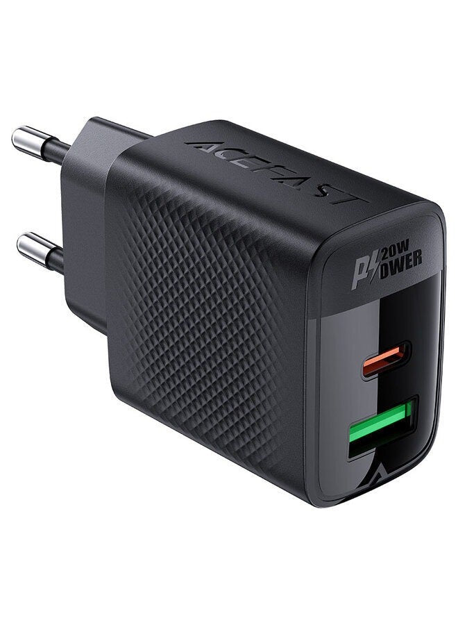 Fast Charge Car Charger B12 60W (1xUSB-C + 1xUSB-A) 18