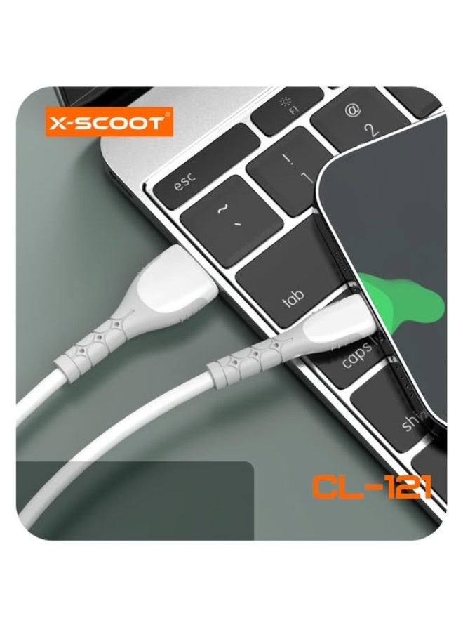 Acefast cable MFI USB Type C - Lightning 1.2m, 30W, 3A black (C3-01 ) Black 94