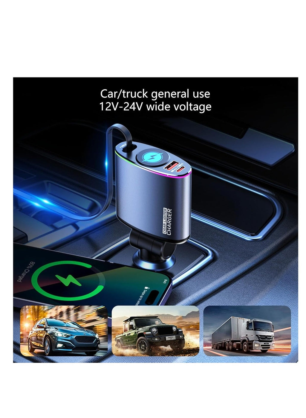 ,JR-PBF12 LED Power Bank – 12 W USB‑C Pd & Dual 2.4 A USB‑A Outputs, Led Battery Display, Ultra-Slim Fireproof Design, Triple‑Device Fast Charging - Black 22