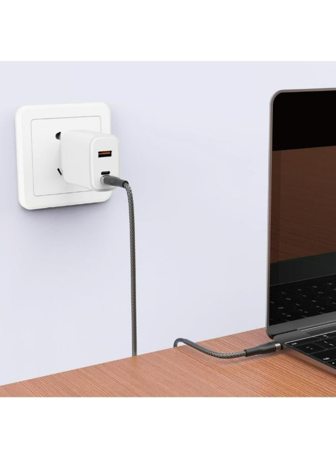 Fast Charge Car Charger B12 60W (1xUSB-C + 1xUSB-A) 138