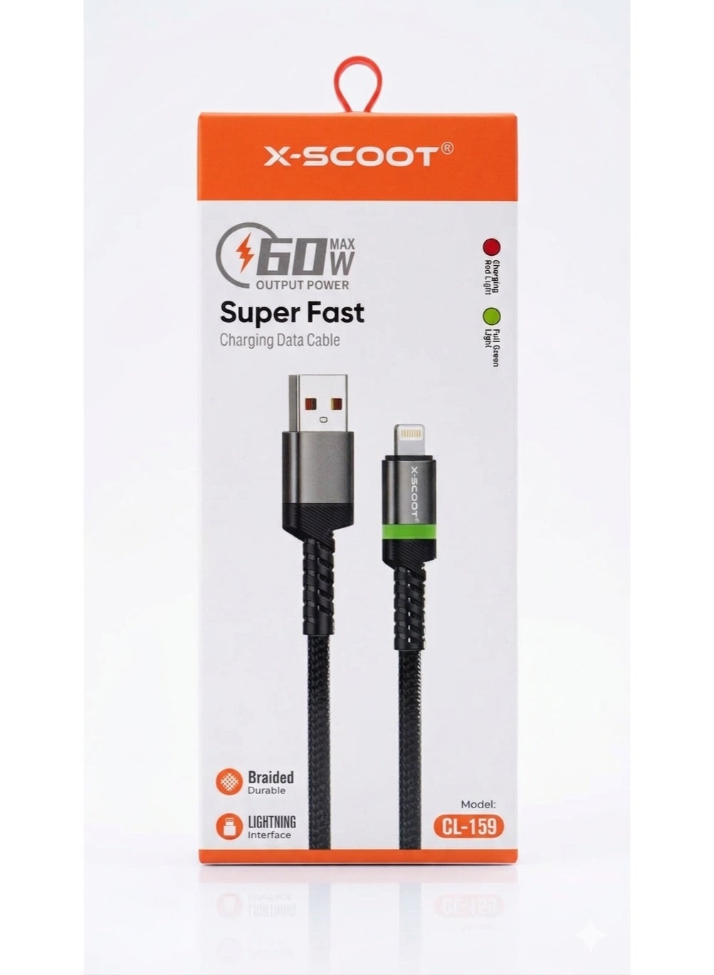 Acefast cable MFI USB Type C - Lightning 1.2m, 30W, 3A black (C3-01 ) Black 71