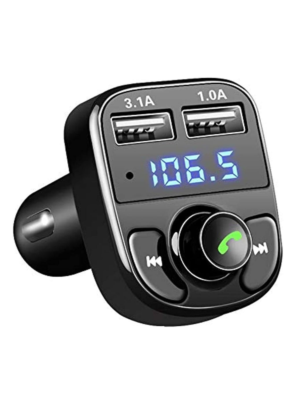 Fast Charge Car Charger B12 60W (1xUSB-C + 1xUSB-A) 113