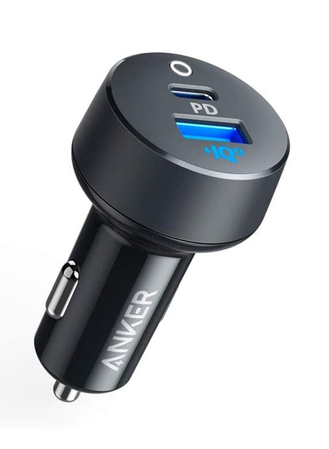 Fast Charge Car Charger B12 60W (1xUSB-C + 1xUSB-A) 75