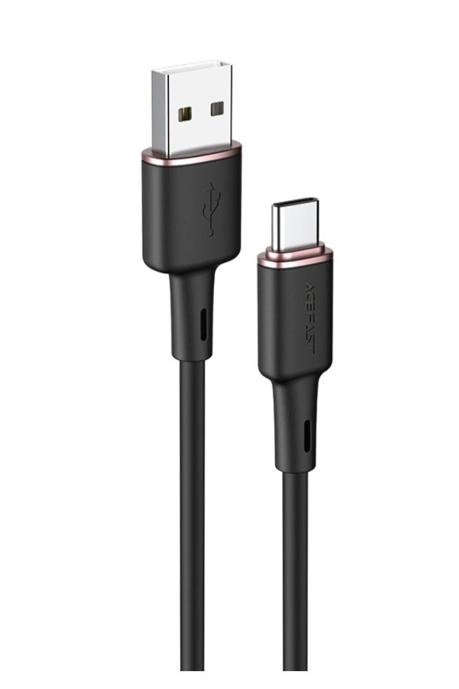 Acefast cable MFI USB Type C - Lightning 1.2m, 30W, 3A black (C3-01 ) Black 19
