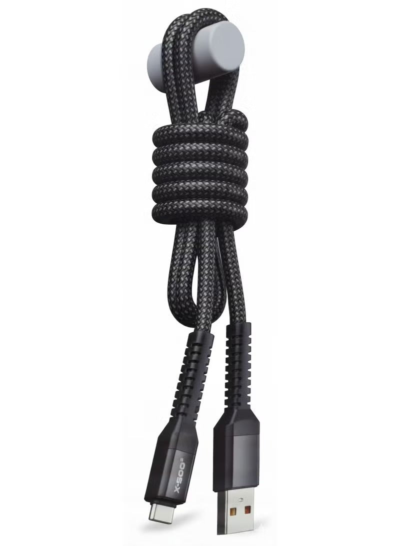 Acefast cable MFI USB Type C - Lightning 1.2m, 30W, 3A black (C3-01 ) Black 84