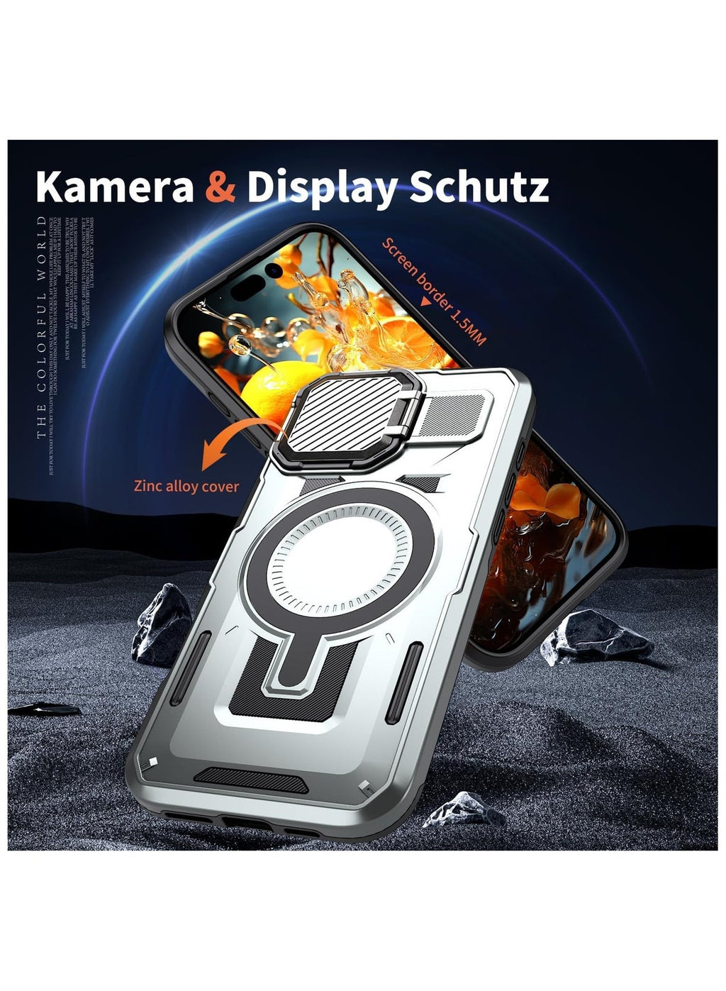 CaseForm roller magnetic protective case for iPhone 16 Pro Max 63