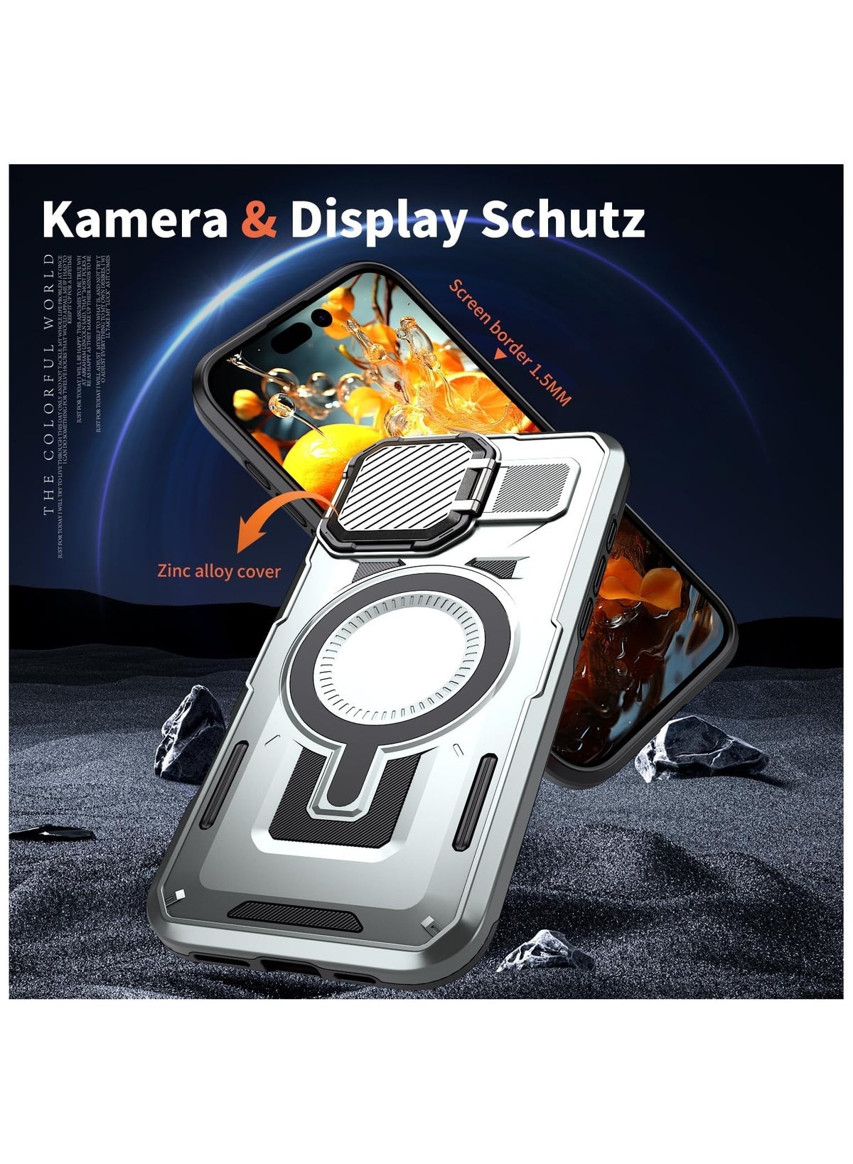 CaseForm roller magnetic protective case for iPhone 16 Pro Max 63