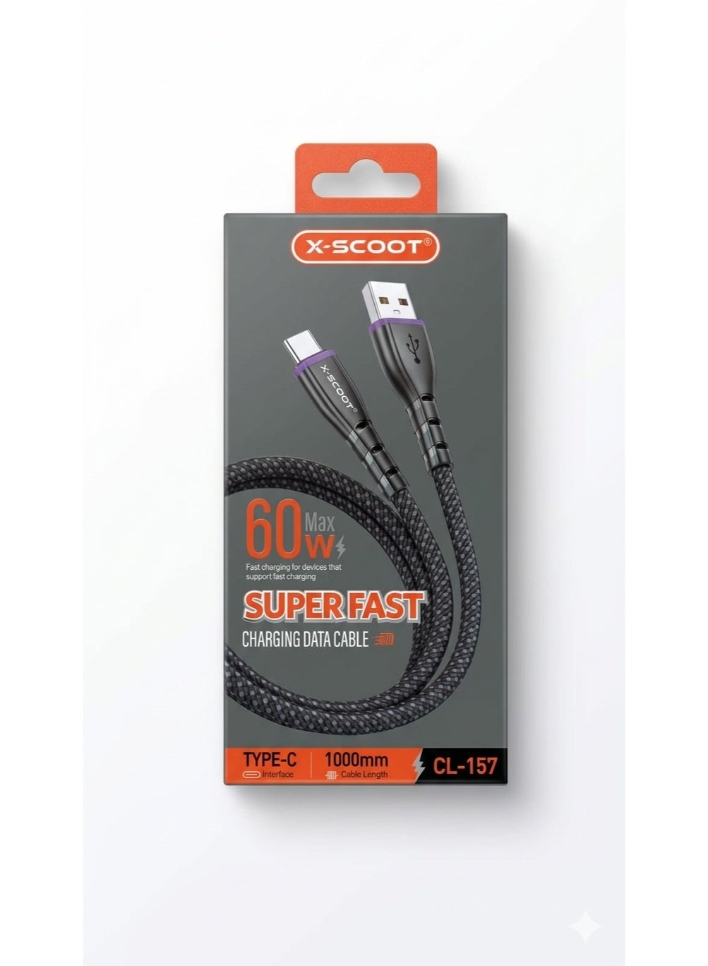 Acefast cable MFI USB Type C - Lightning 1.2m, 30W, 3A black (C3-01 ) Black 104