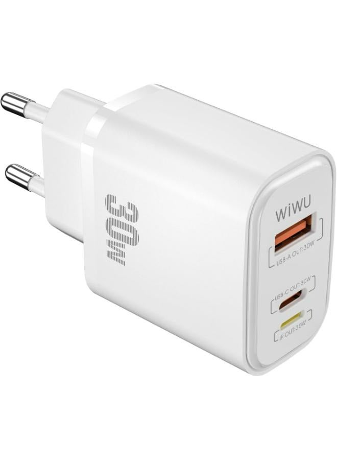 Fast Charge Car Charger B12 60W (1xUSB-C + 1xUSB-A) 135