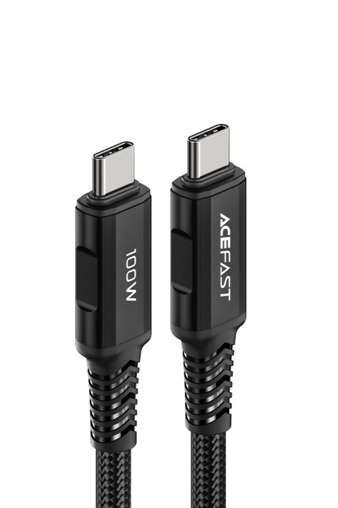 Acefast cable MFI USB Type C - Lightning 1.2m, 30W, 3A black (C3-01 ) Black 22